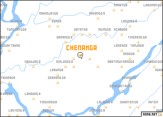 map of Chenam Ga