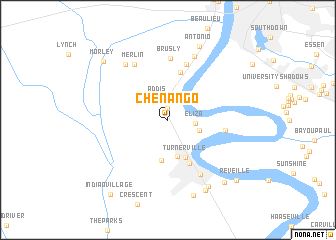 map of Chenango