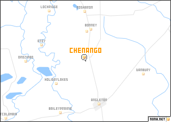 map of Chenango