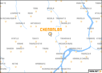 map of Chenanlan