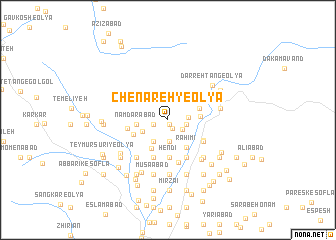 map of Chenāreh-ye ‘Olyā