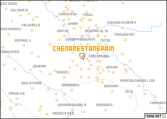 map of Chenārestān-e Pā\