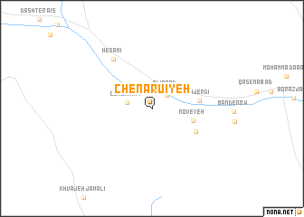 map of Chenārū\