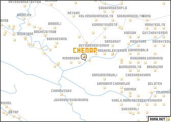 map of Chenār