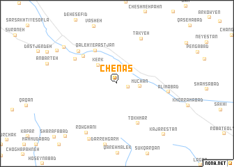 map of Chenās