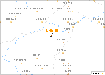 map of Chena