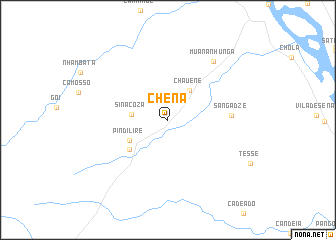 map of Chena