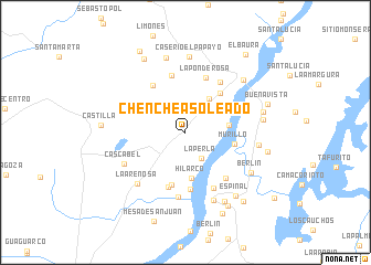 map of Chenche Asoleado