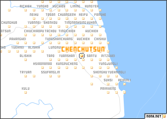 map of Chen-chu-ts\