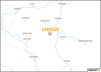 map of Chencun