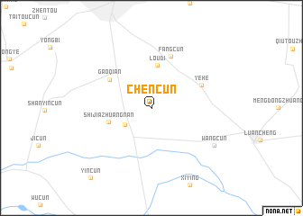 map of Chencun