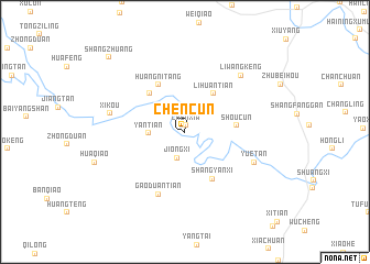 map of Chencun