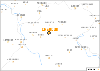 map of Chencun