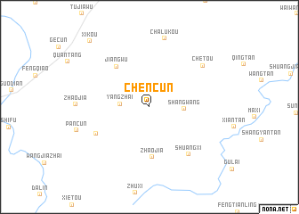 map of Chencun