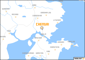 map of Chendai
