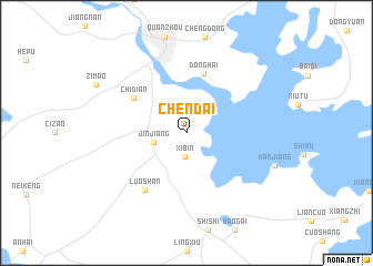 map of Chendai