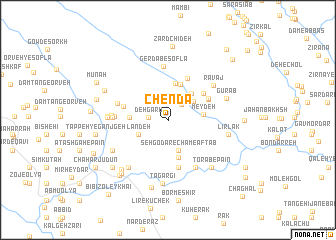 map of Chenda