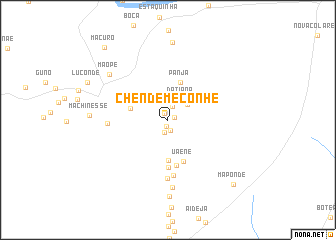 map of Chendemeconhe