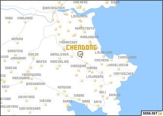 map of Chendong