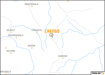 map of Chendo