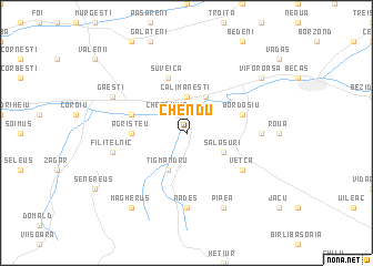 map of Chendu