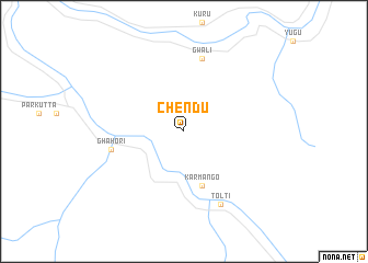 map of Chendu