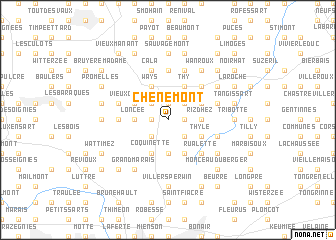 map of Chenemont