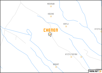 map of Chenen