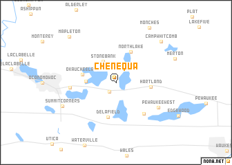 map of Chenequa