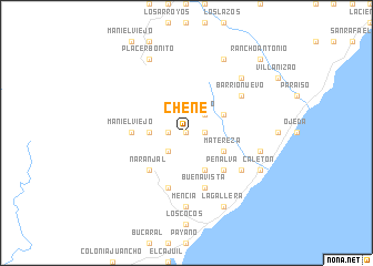 map of Chene