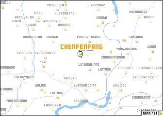 map of Chenfenfang