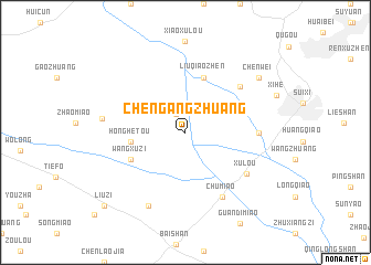 map of Chengangzhuang