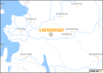 map of Chengannūr