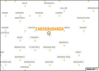 map of Chengau Shaga