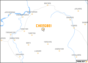 map of Chengbei