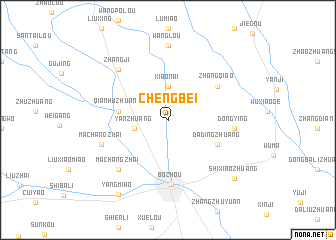 map of Chengbei