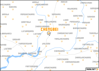 map of Chengbei
