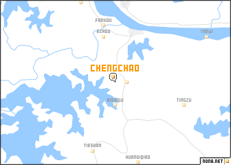 map of Chengchao