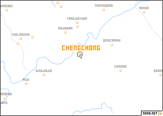 map of Chengchong