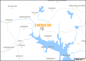 map of Chengcun