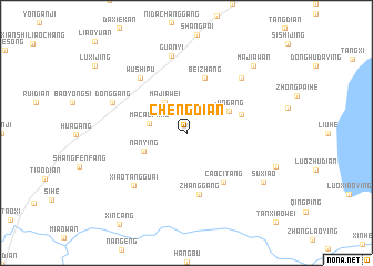 map of Chengdian