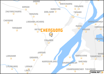 map of Chengdong