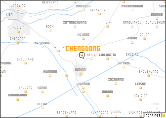 map of Chengdong