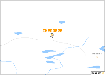 map of Chëngërë