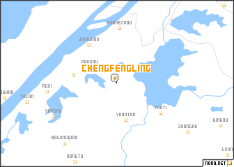 map of Chengfengling