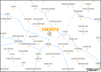 map of Chengfu