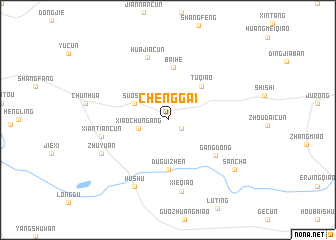 map of Chenggai