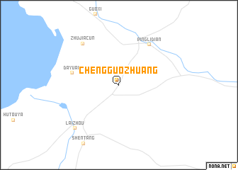map of Chengguozhuang