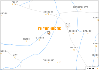 map of Chenghuang