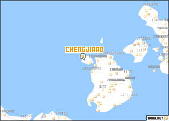 map of Chengjia\